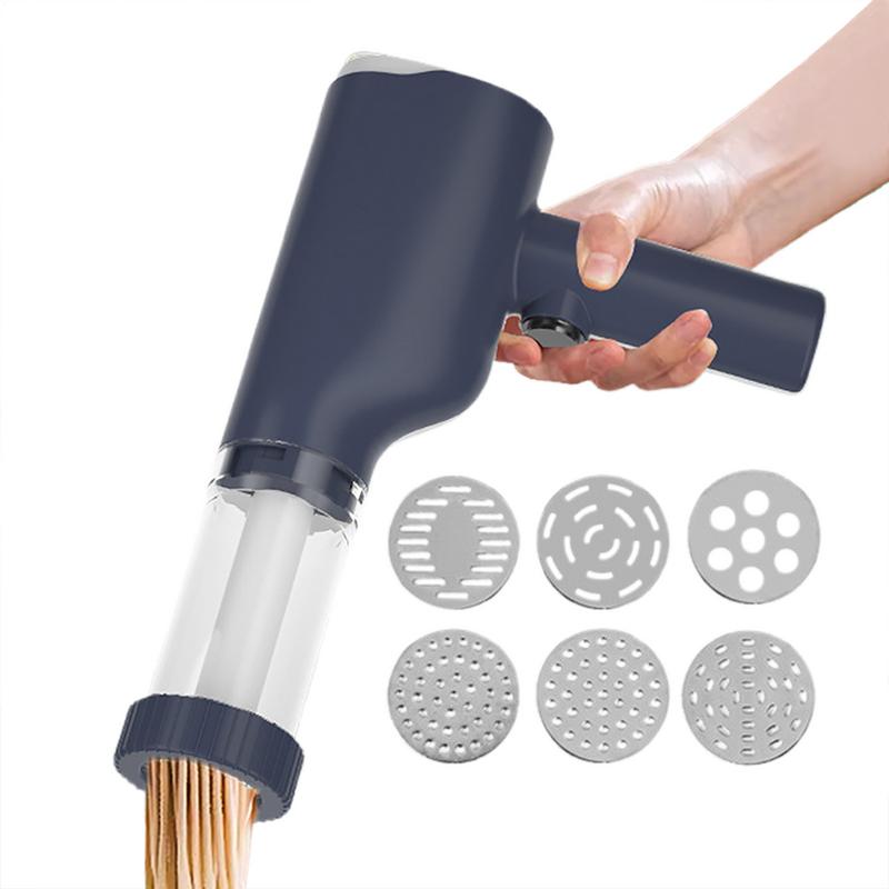 Pasta Machine Electric - ワイヤレス電気パスタマシン,手動,コードレス,自動麺機,家庭用キッチンガジェット