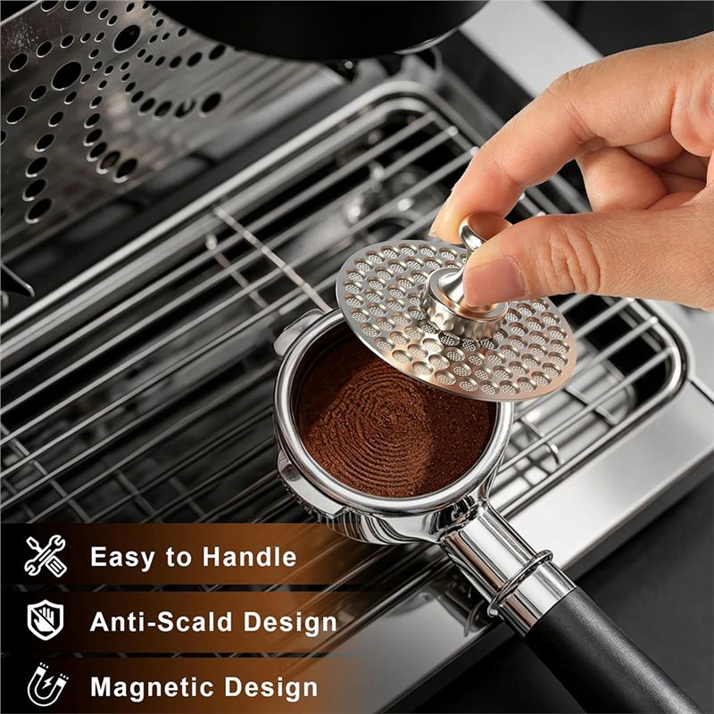 Breville Espresso Barista Express - 2026-エスプレッソパックスクリーン付き磁気ピックアップツール、ブレビル用、54mmポルタフィルター用-バリスタエクスプレス/プロ、バンビーノに適合
