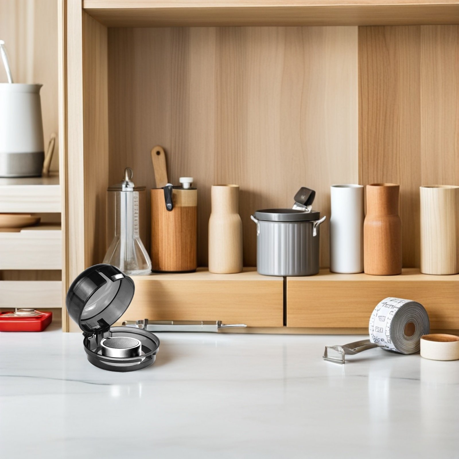 Kitchen Appliances Oven - 6個入り子供用安全ノブカバー、ガスコンロプロテクター、コンロノブ用オーブンカバー、子供用安全ガード、キッチン家電用