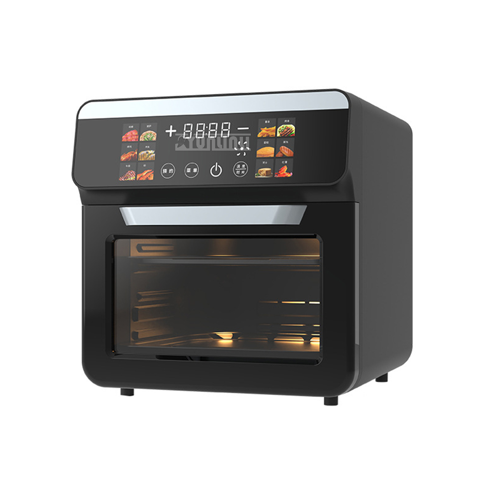 Kitchen Appliances Oven - タッチスクリーン式電気エアフライヤー、可視窓付きインテリジェントフライヤー、キッチン家電、オイルフライヤー