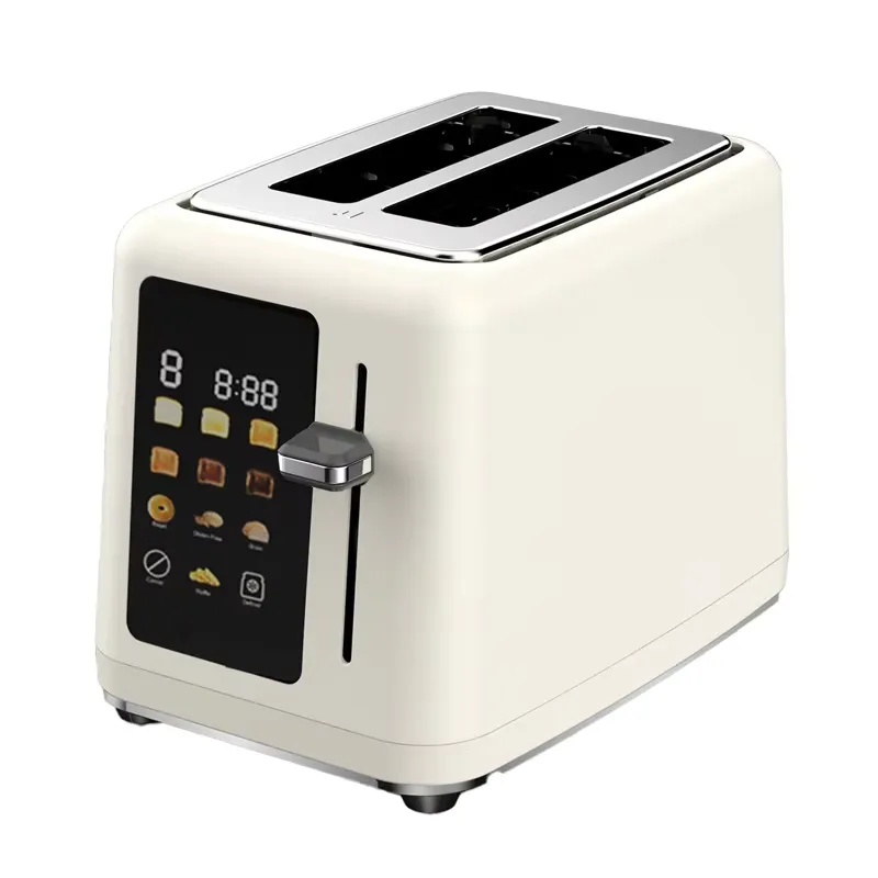 1/2/3/4枚焼きスマートタッチトースター、カラースクリー - Toaster 4 Slice のレビューと価格