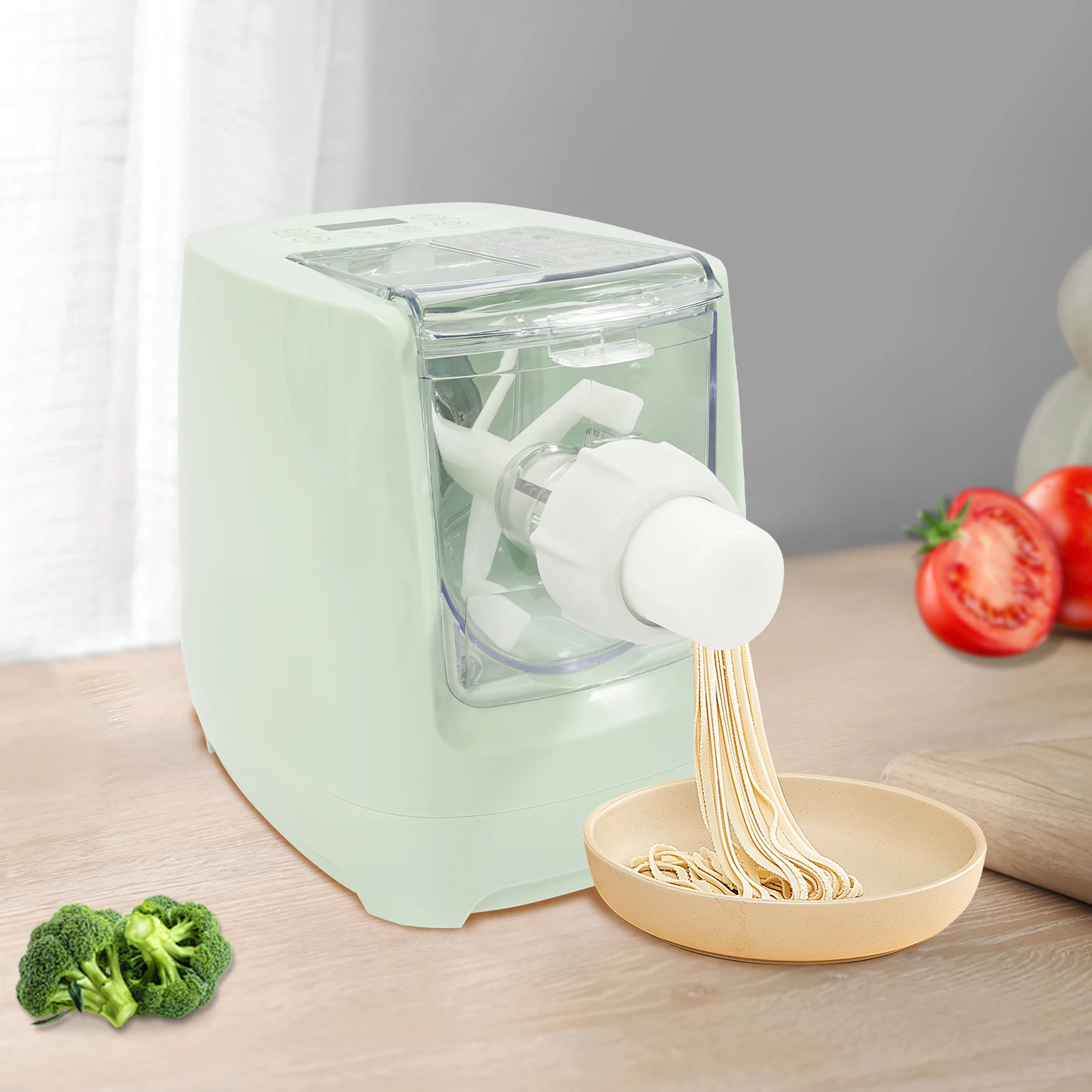 電動パスタメーカー、260W 110V電動パスタメーカーマシ - Pasta Machine Electric のレビューと価格