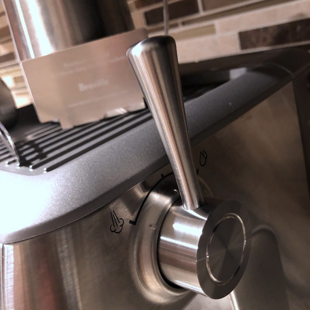 ブレビッソマシンの交換用スチームレバーは、バリスタのエクスプ - Breville Espresso Barista Express のレビューと価格