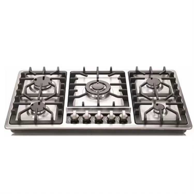 キッチン家電強化ガラスビルトインガスコンロ5口価格 - Kitchen Appliances Built In のレビューと価格