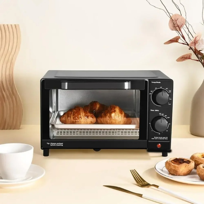 4枚焼きトースターオーブン ベイク・ブロイル・トースト 9イ - Toaster 4 Slice のレビューと価格
