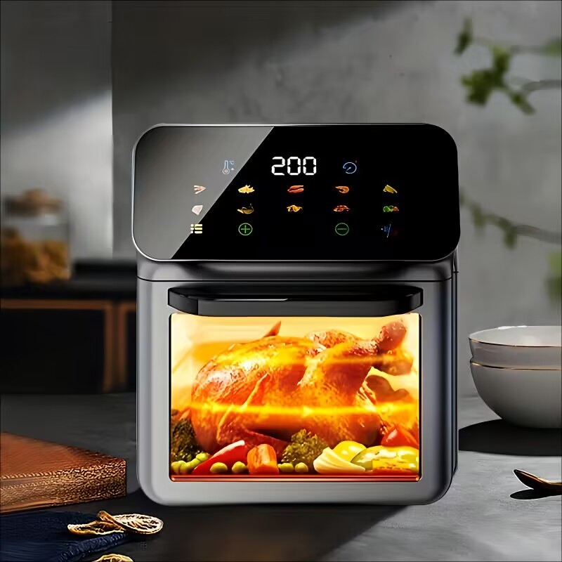 15L ビジュアルエアフライヤー 透明窓付き 1350W デ - Kitchen Appliances Oven のレビューと価格
