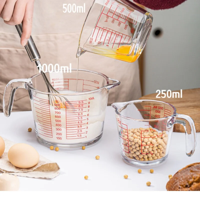 ベーキングと調理用のガラス計量カップ、2、4カップ、食器洗い - Kitchen Appliances Refrigerators のレビューと価格