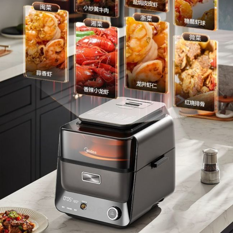 デュアルヒートソースエアフライヤーシェフマシン KZC40C - Kitchen Appliances Oven のレビューと価格