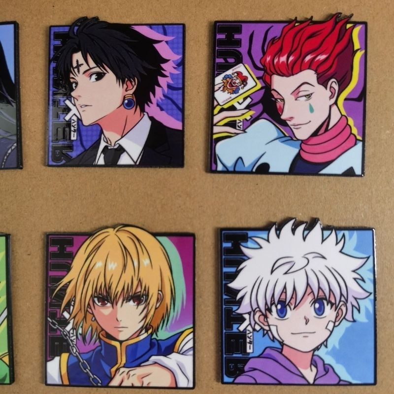 HUNTER×HUNTER ヒソカ ゴン 冷蔵庫用マグネット - Kitchen Appliances Refrigerators のレビューと価格