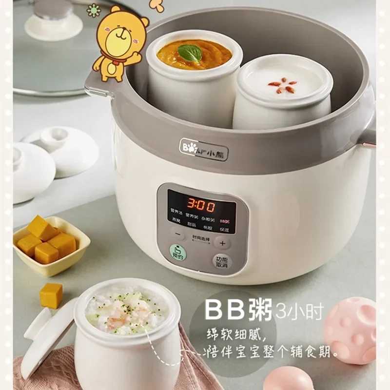 ベアースチューエレクトリックシチューポットセラミック自動家庭 - Slow Cooker Ceramic のレビューと価格