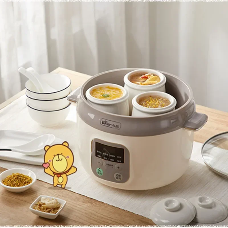 ベアースチューエレクトリックシチューポットセラミック自動家庭 - Slow Cooker Ceramic のレビューと価格