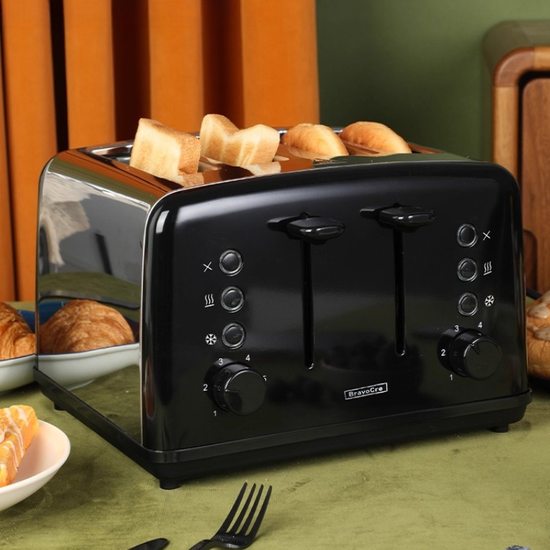 4枚焼きステンレス製自動トースター - 業務用・家庭用・ホテ - Toaster 4 Slice のレビューと価格
