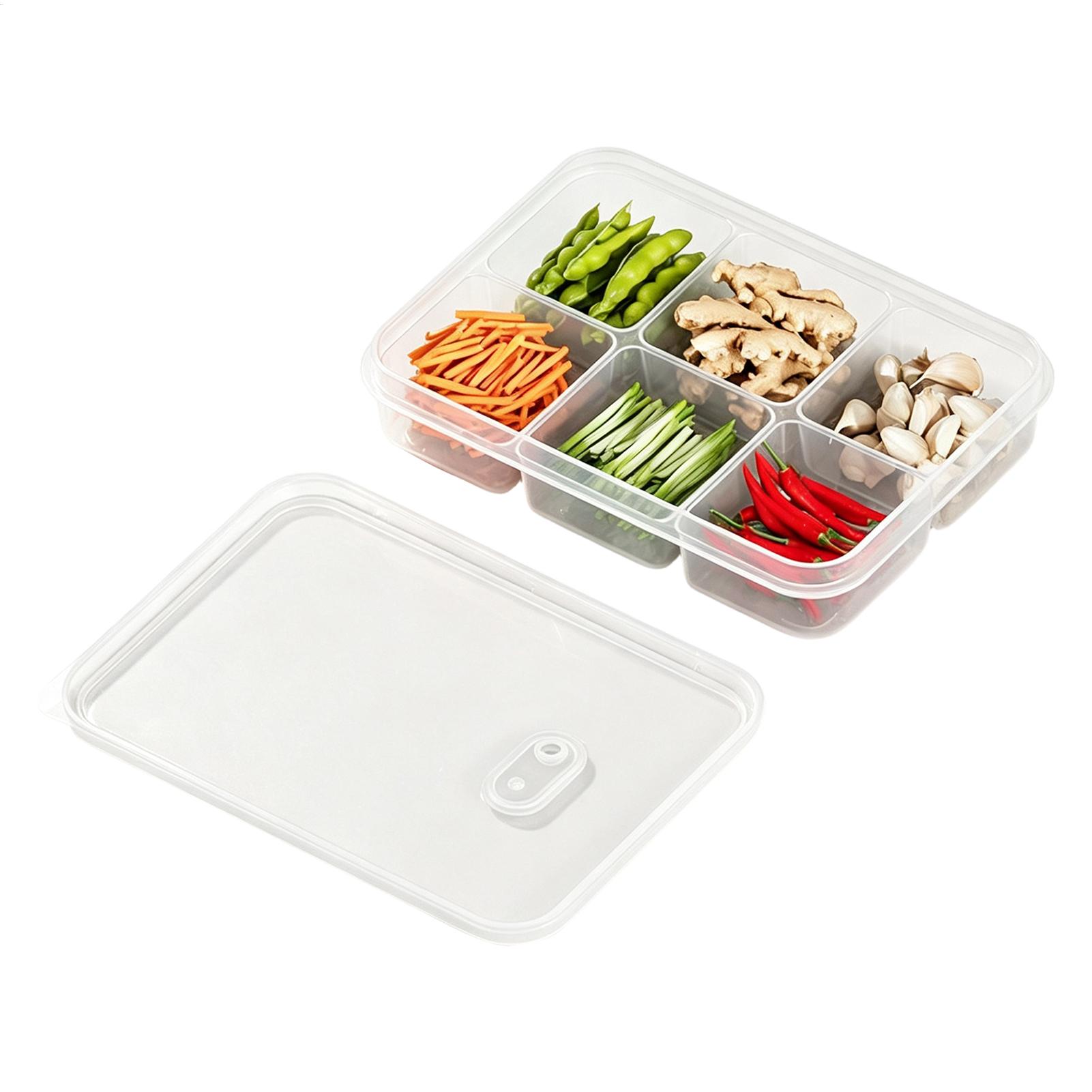 1PC 冷蔵庫収納ボックス肉野菜鮮度保持収納ボックス透明食品 - Kitchen Appliances Refrigerators のレビューと価格