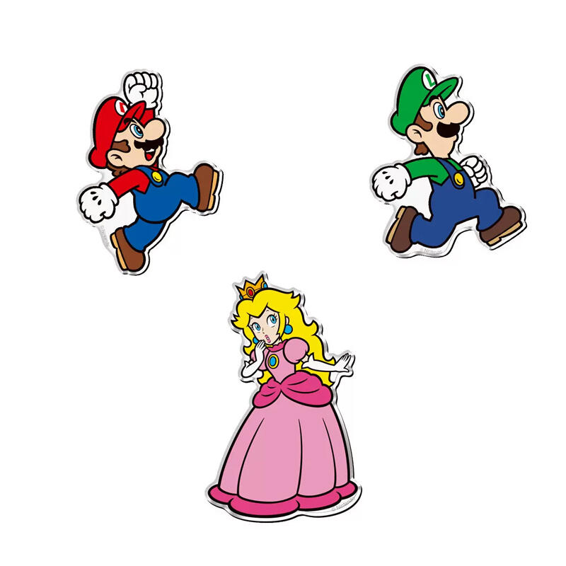 かわいいマリオ冷蔵庫マグネットかわいい漫画ルイージピーチヨッ - Kitchen Appliances Refrigerators のレビューと価格