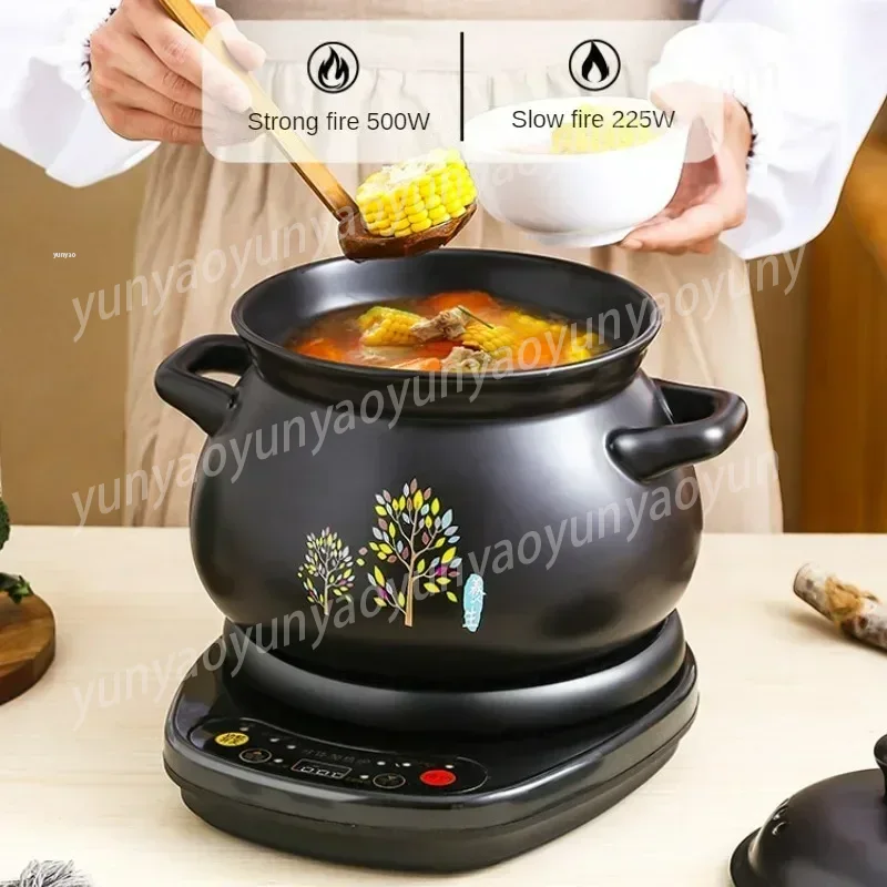 電気スロークッカー自動調理鍋キャセロールシチューポット家庭用 - Slow Cooker Ceramic のレビューと価格