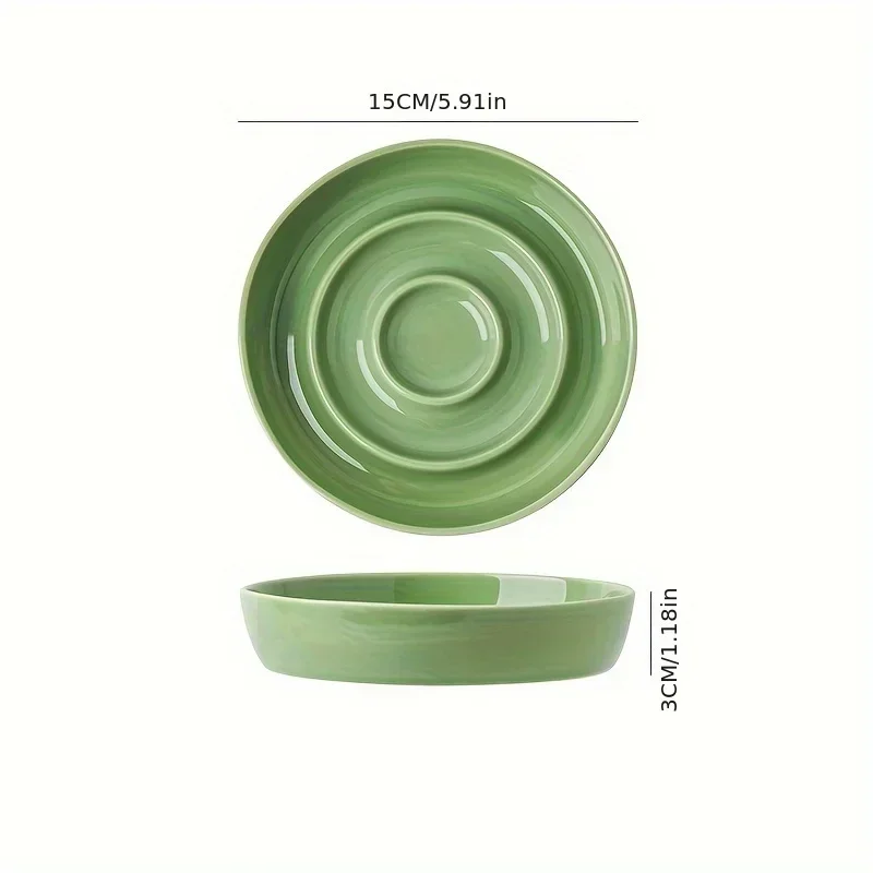 新しいセラミック猫スローフードボウル窒息防止小型犬フードボウ - Slow Cooker Ceramic のレビューと価格