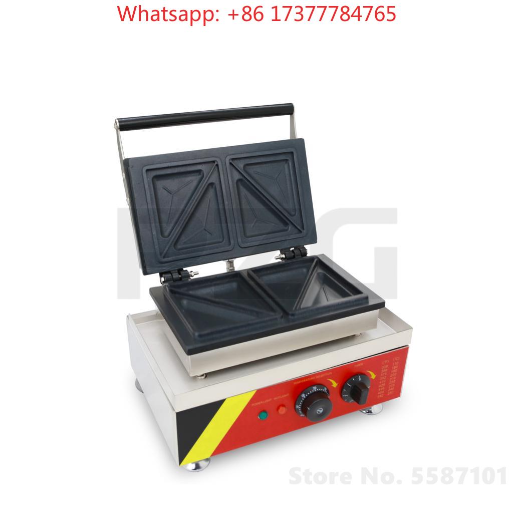業務用4枚焼きサンドイッチメーカートースターグリルプレートプ - Toaster 4 Slice のレビューと価格