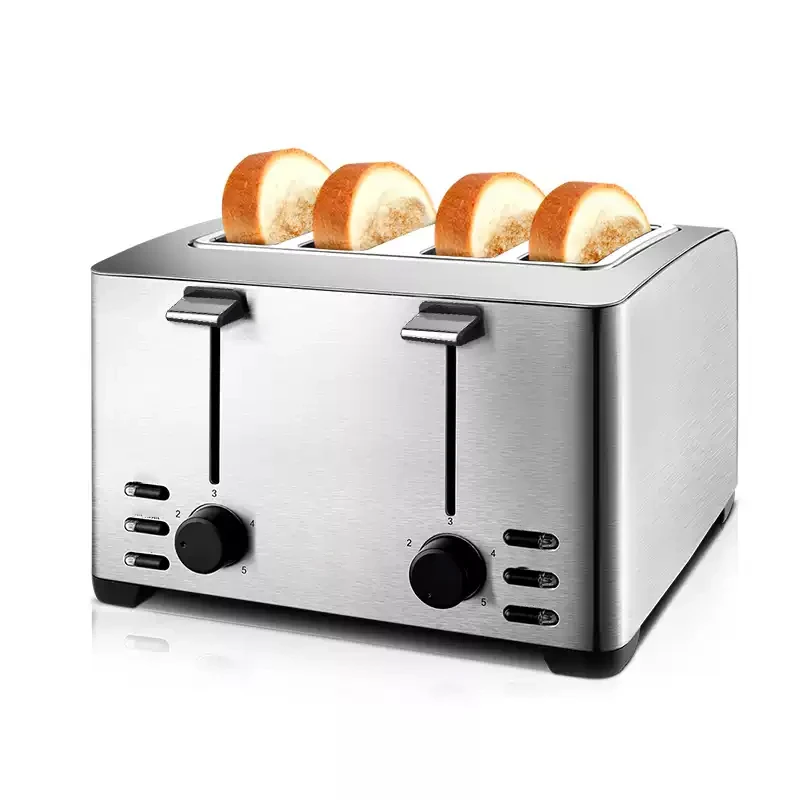 業務用ホテル＆家庭用4枚焼きステンレス製トースター、朝食サン - Toaster 4 Slice のレビューと価格
