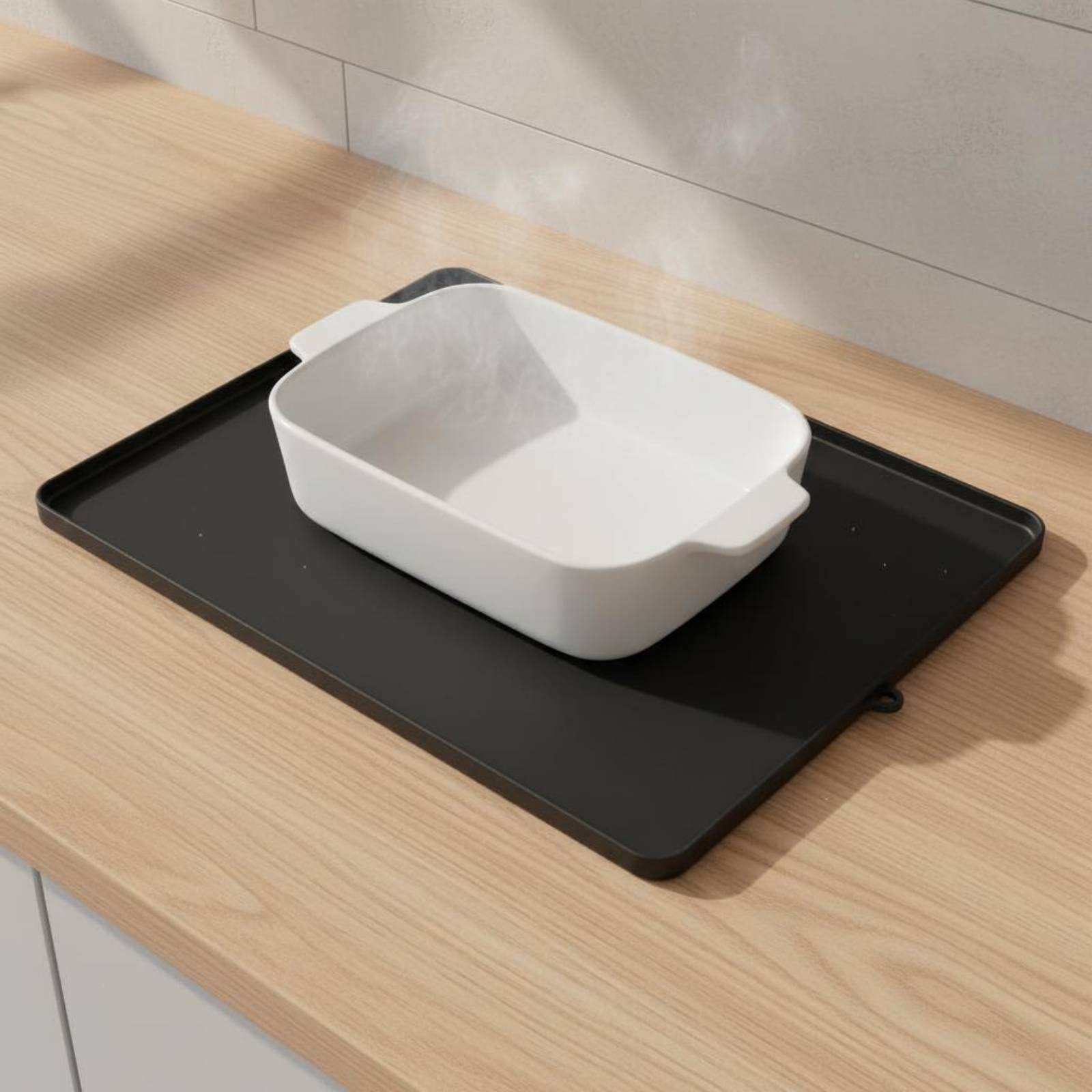 シリコン製電子レンジトップマット 柔軟な電子レンジトッププロ - Kitchen Appliances Oven のレビューと価格