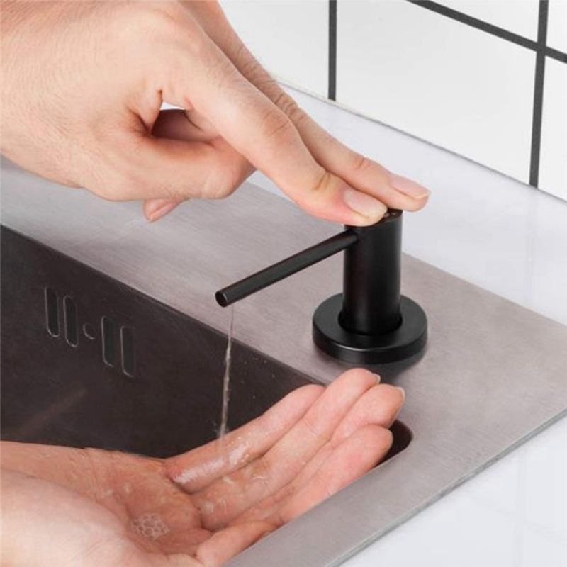 AEE8-キッチンシンク用ソープディスペンサー ブラッシュド - Kitchen Appliances Built In のレビューと価格
